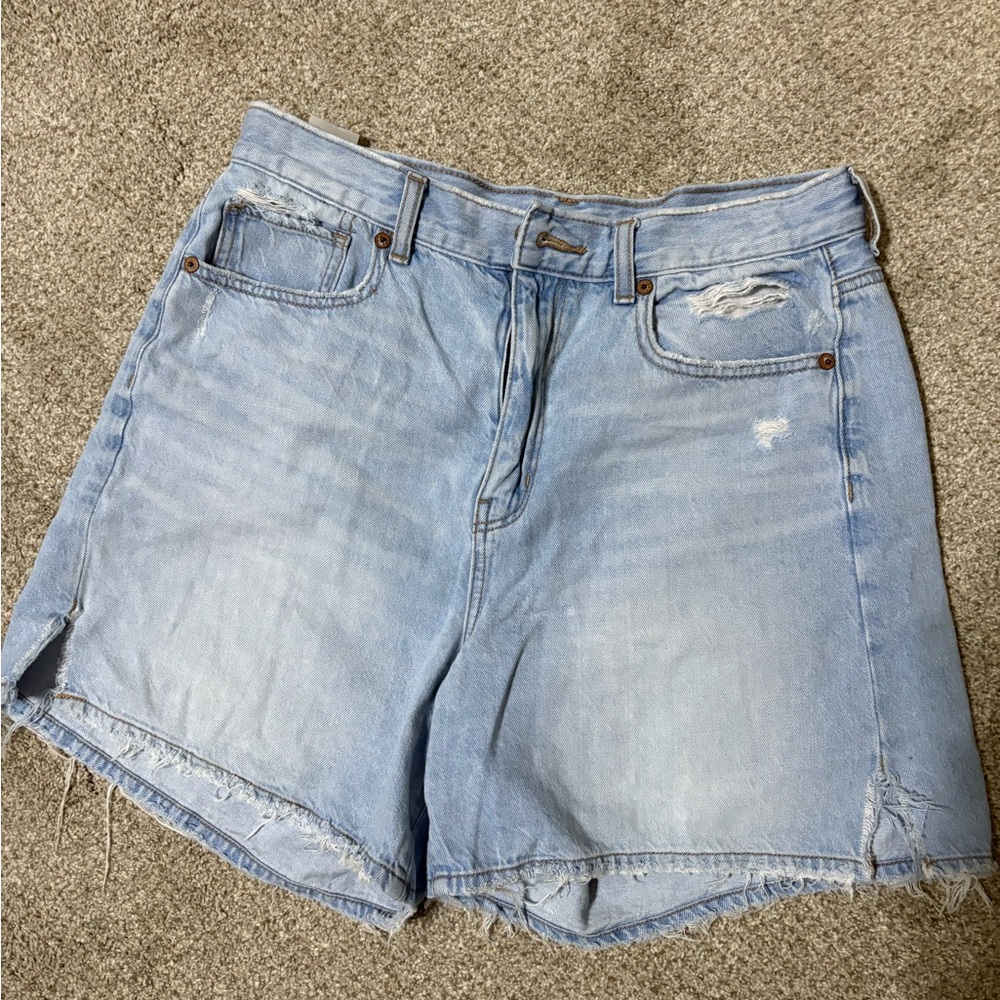 American Eagle Outfitters Light Wash Jean Shorts